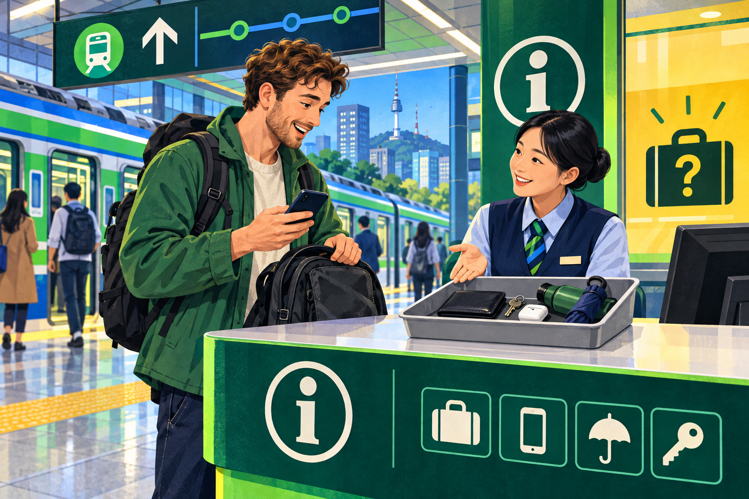 Lost Something on the Seoul Subway? How to Report and Retrieve It