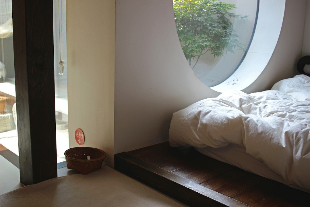 Hotel-room interior; verify the property and outlet details separately