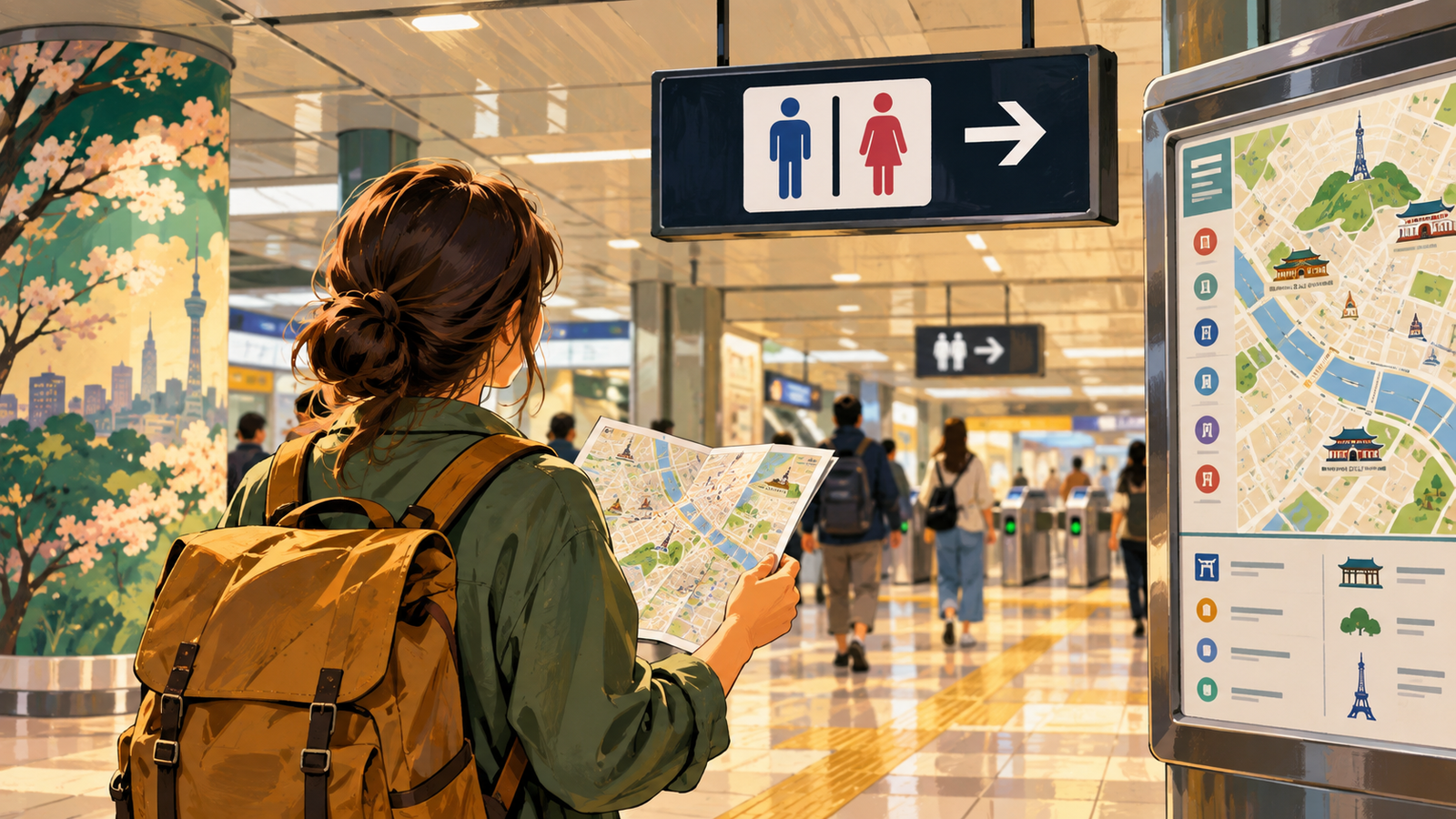 How to Find a Public Restroom in Seoul: Maps, Signs, and Paper Rules